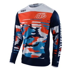 GP JERSEY FORMULA CAMO NAVY / ORANGE