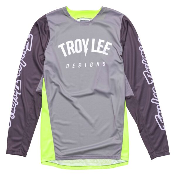 GP PRO JERSEY BOLTZ SILVER / GLO GREEN