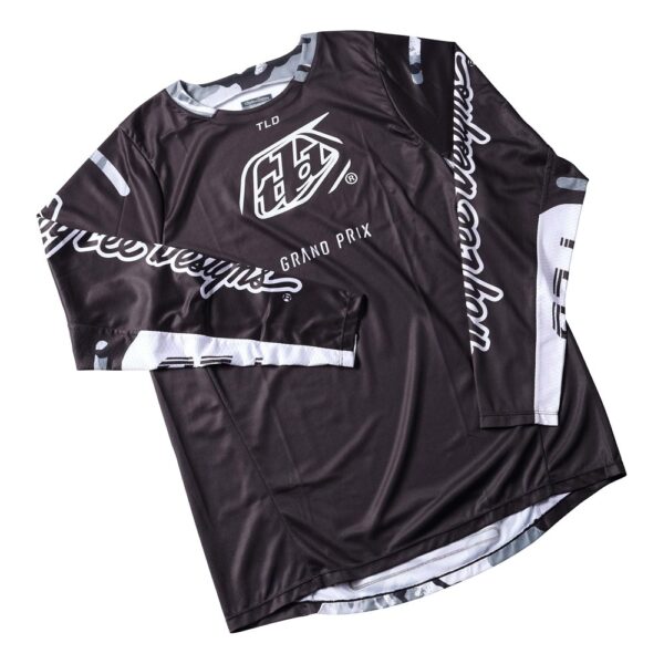 GP PRO JERSEY BLENDS CAMO BLACK / WHITE