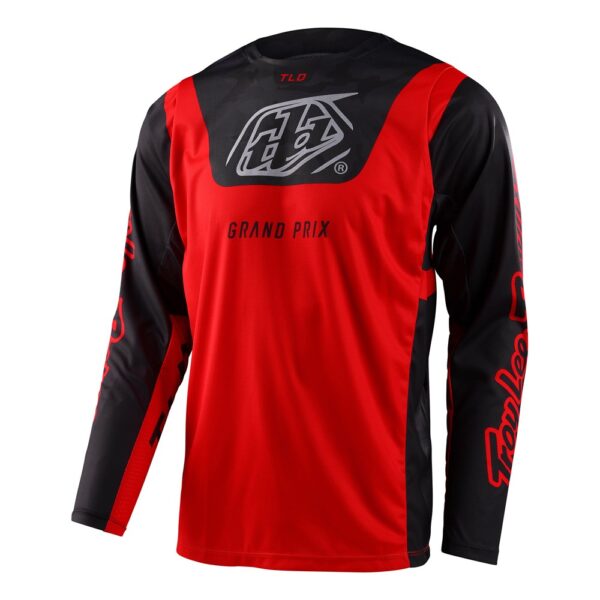 GP PRO JERSEY BLENDS CAMO RED / BLACK