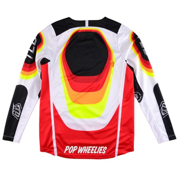 YOUTH GP PRO JERSEY REVERB RED / WHITE