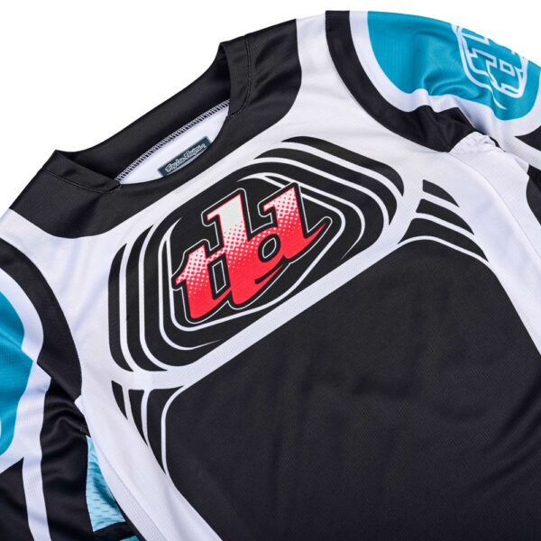 YOUTH GP PRO JERSEY WAVEZ PHANTOM / TURQUOISE