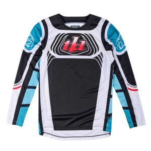 YOUTH GP PRO JERSEY WAVEZ PHANTOM / TURQUOISE