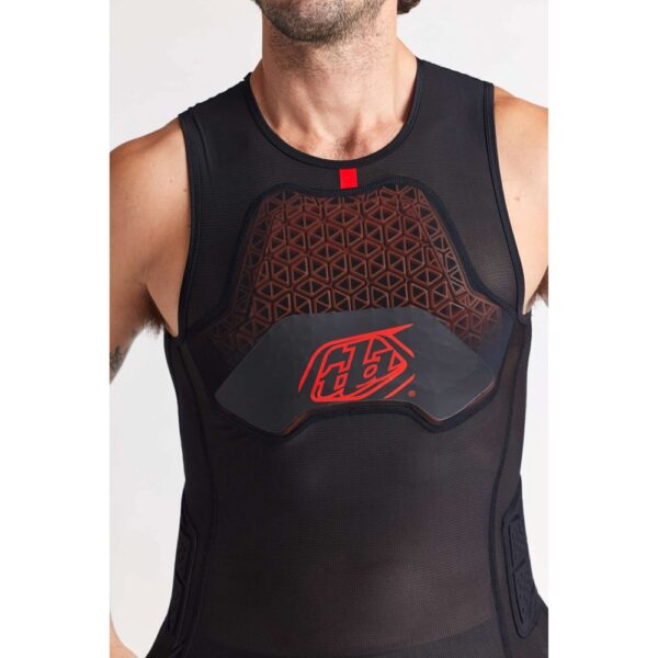 STAGE GHOST D30 VEST BASELAYER BLACK