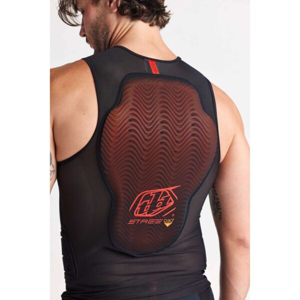 STAGE GHOST D30 VEST BASELAYER BLACK