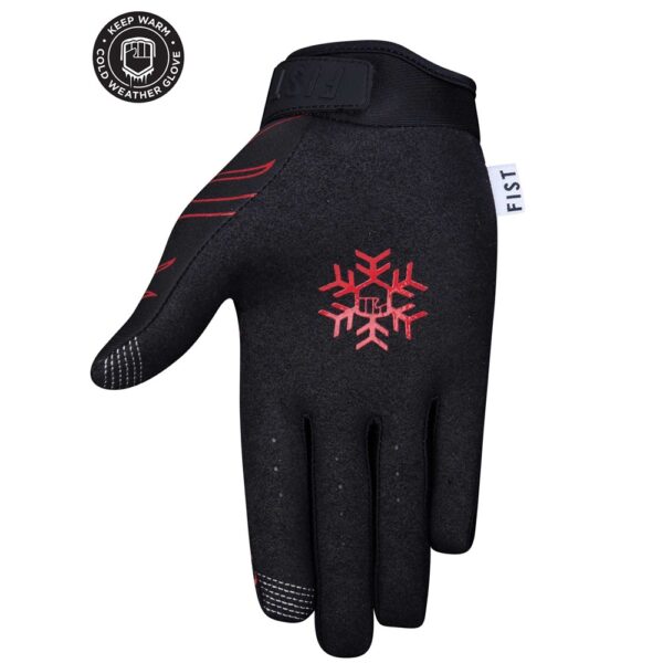 RED FLAME FROSTY FINGERS COLD WEATHER GLOVE | YOUTH