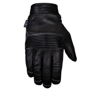 ROAD WARRIOR GLOVE BLACK (FULL GRAIN LEATHER)