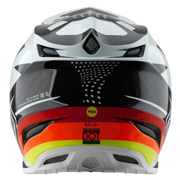 TROY LEE DESIGNS SE5 ECE CARBON HELMET OPTIC BLACK