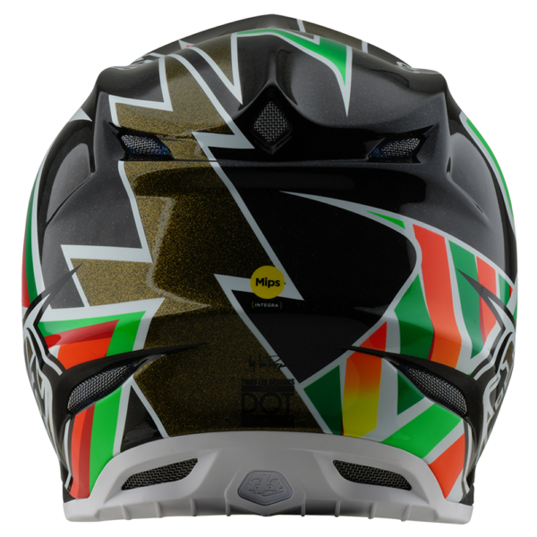 TROY LEE DESIGNS SE5 ECE CARBON HELMET LABYRINTH BLACK