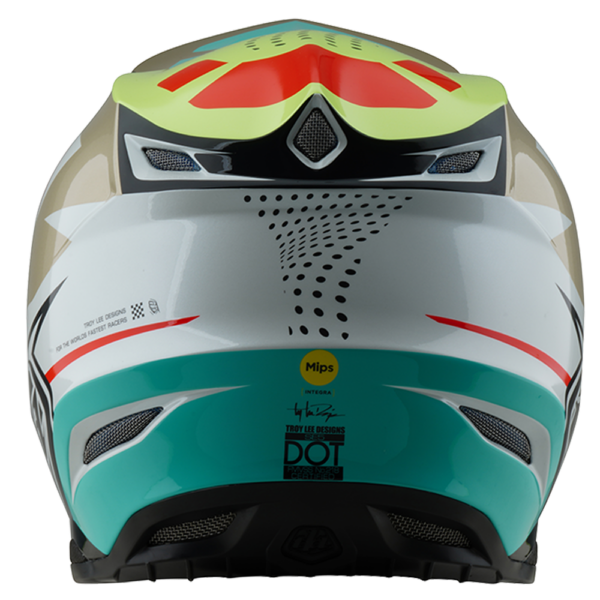 TROY LEE DESIGNS SE5 ECE COMPOSITE HELMET OPTIC WHITE