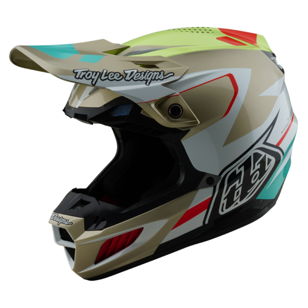 TROY LEE DESIGNS SE5 ECE COMPOSITE HELMET OPTIC WHITE