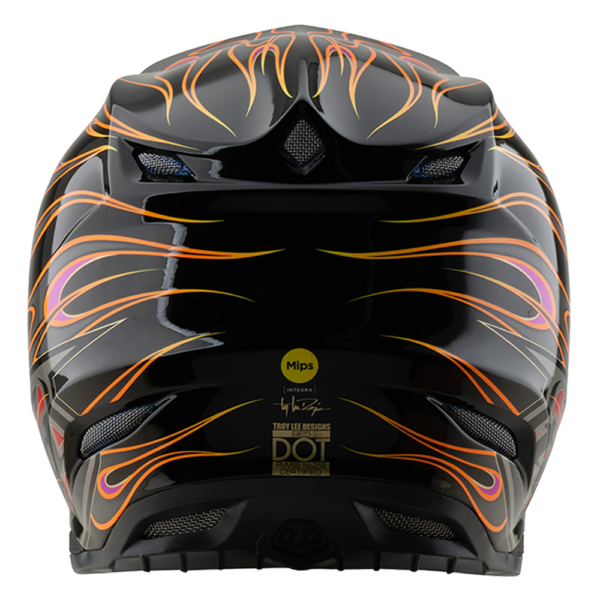 TROY LEE DESIGNS SE5 ECE COMPOSITE HELMET TORCHED BLACK / GRAY