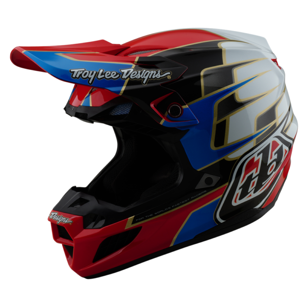 TROY LEE DESIGNS SE5 ECE COMPOSITE HELMET SPEED RED