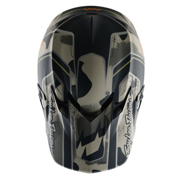 TROY LEE DESIGNS GP PRO HELMET TROOPER BLACK / CAPER