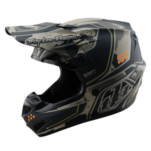 TROY LEE DESIGNS GP PRO HELMET TROOPER BLACK / CAPER