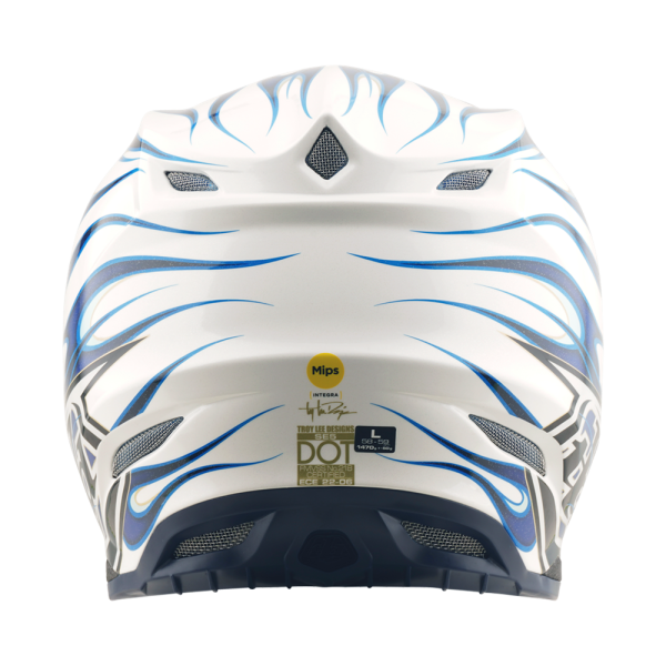 TROY LEE DESIGNS SE5 ECE COMPOSITE HELMET TORCHED BLUE