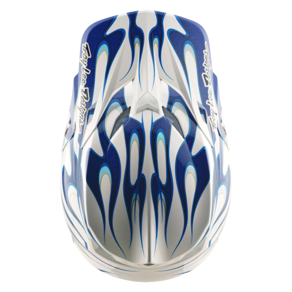 TROY LEE DESIGNS SE5 ECE COMPOSITE HELMET TORCHED BLUE
