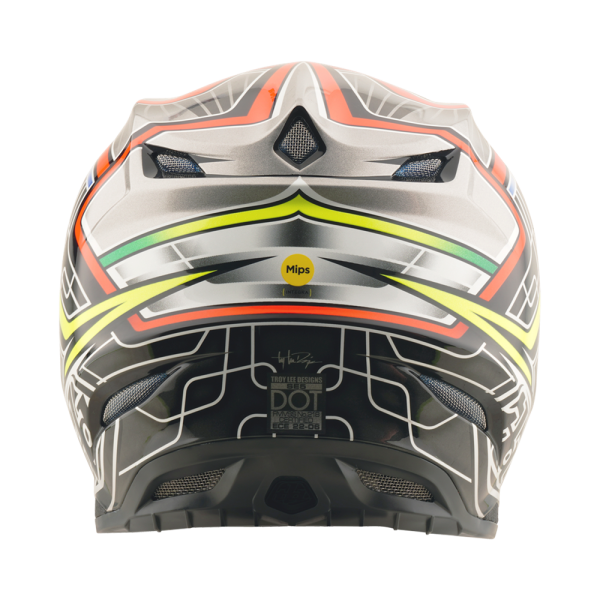 TROY LEE DESIGNS SE5 ECE COMPOSITE HELMET LOWRIDER GRAY