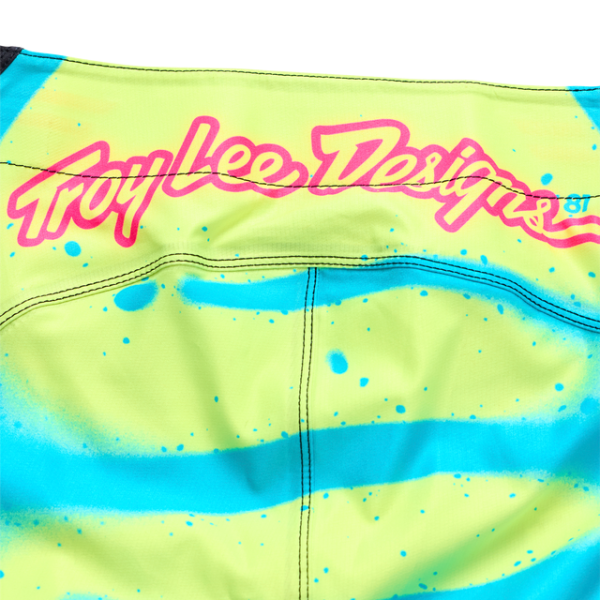 TROY LEE DESIGNS SE ULTRA PANT MEMBRANE BLACK / GLO YELLOW