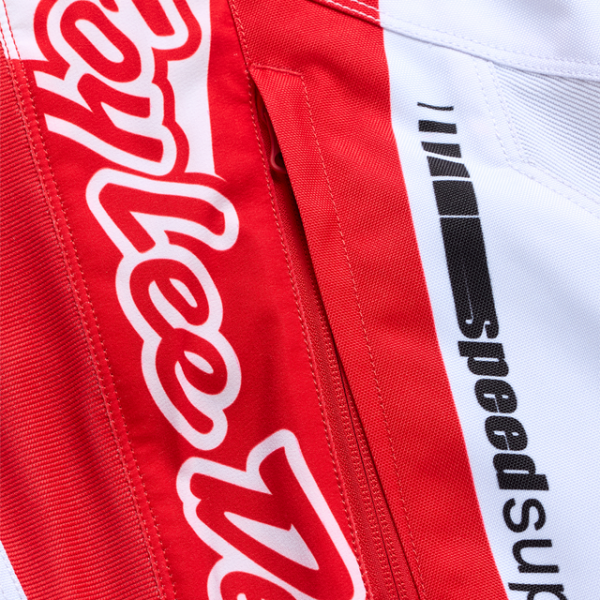 TROY LEE DESIGNS GP PRO PANT FRAMES WHITE / RED