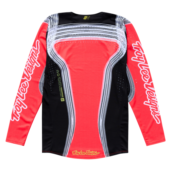 TROY LEE DESIGNS SE PRO JERSEY STRIPES INFRA RED / BLACK