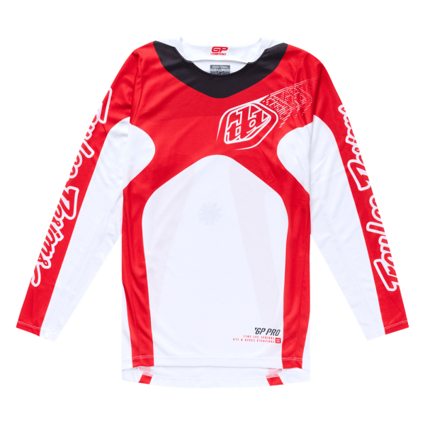 TROY LEE DESIGNS GP PRO JERSEY FRAMES WHITE / RED