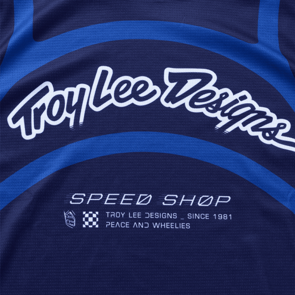TROY LEE DESIGNS GP PRO JERSEY SWERVE NAVY / BLUE