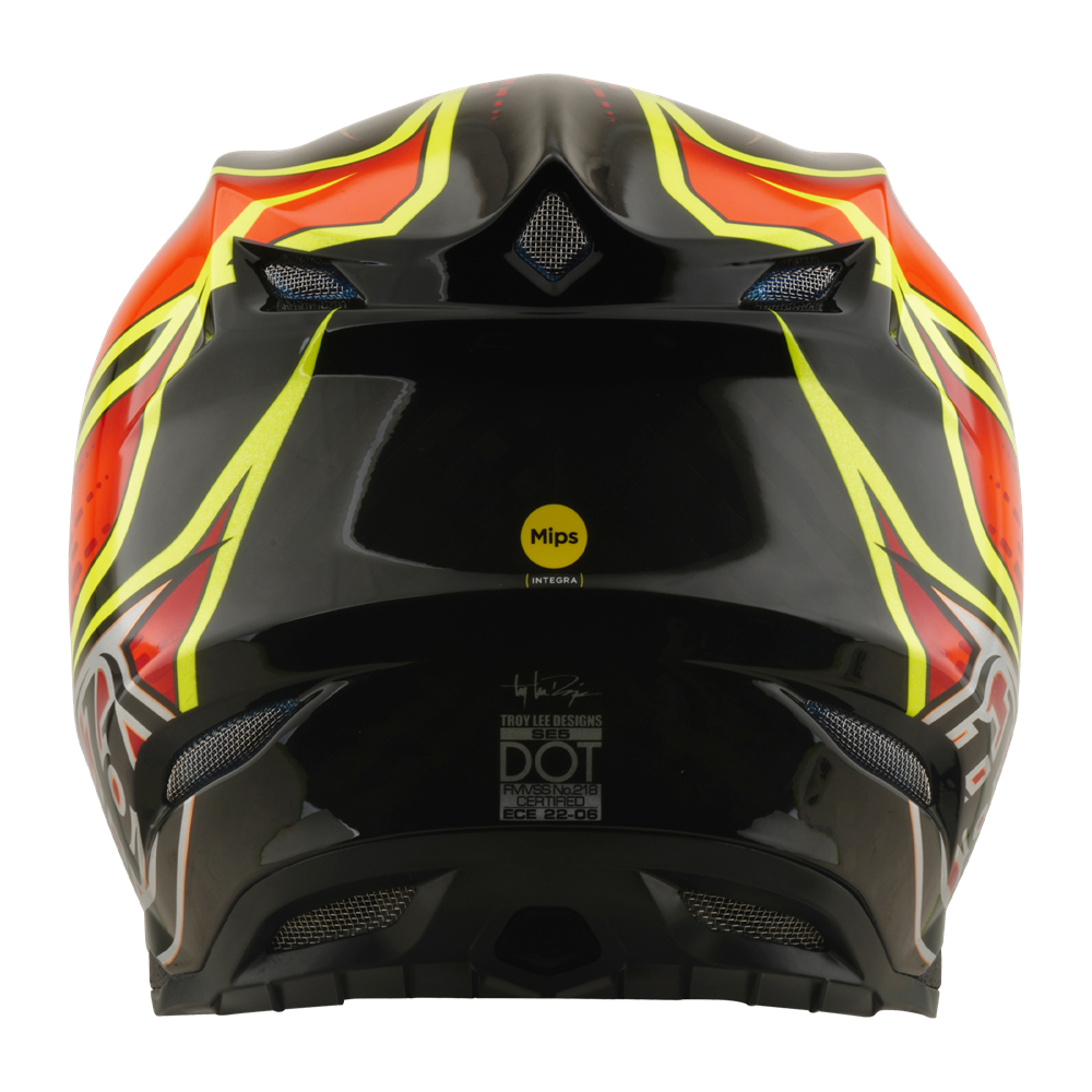 TROY LEE DESIGNS SE5 ECE CARBON HELMET WINGS RED