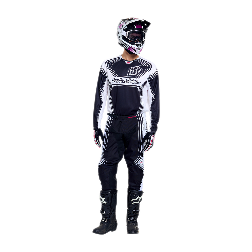 TROY LEE DESIGNS GP PRO PANT STREAMLINE BLACK / WHITE