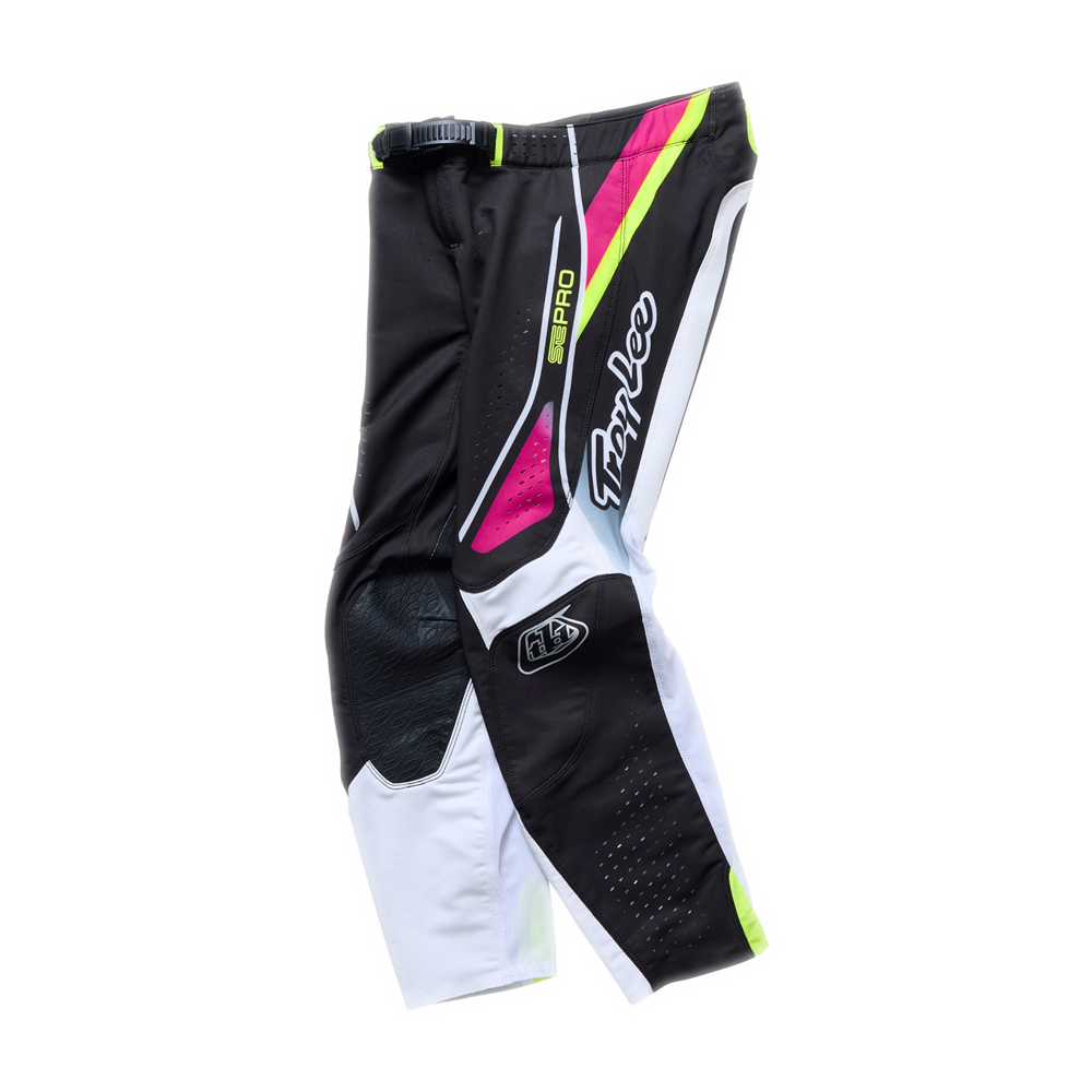 TROY LEE DESIGNS YOUTH SE PRO PANT SALVO BLACK / WHITE