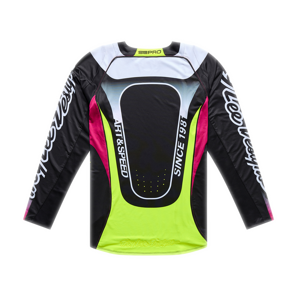 TROY LEE DESIGNS SE PRO JERSEY SALVO BLACK / WHITE