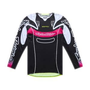 TROY LEE DESIGNS SE PRO JERSEY SALVO BLACK / WHITE