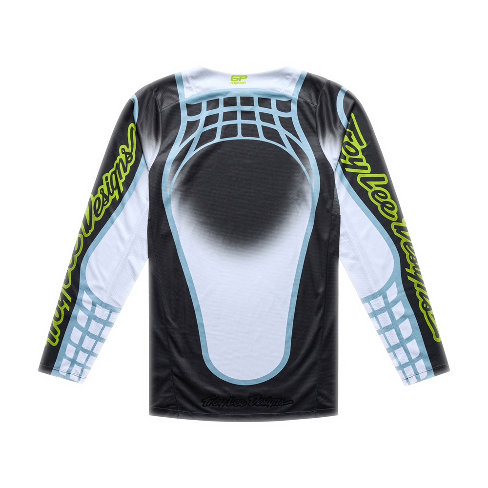 TROY LEE DESIGNS GP PRO JERSEY FRAMEWORK CARBON / GRAY