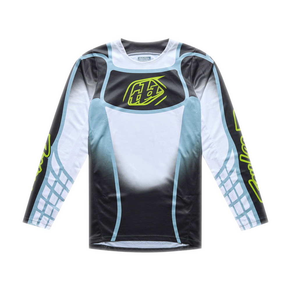 TROY LEE DESIGNS GP PRO JERSEY FRAMEWORK CARBON / GRAY