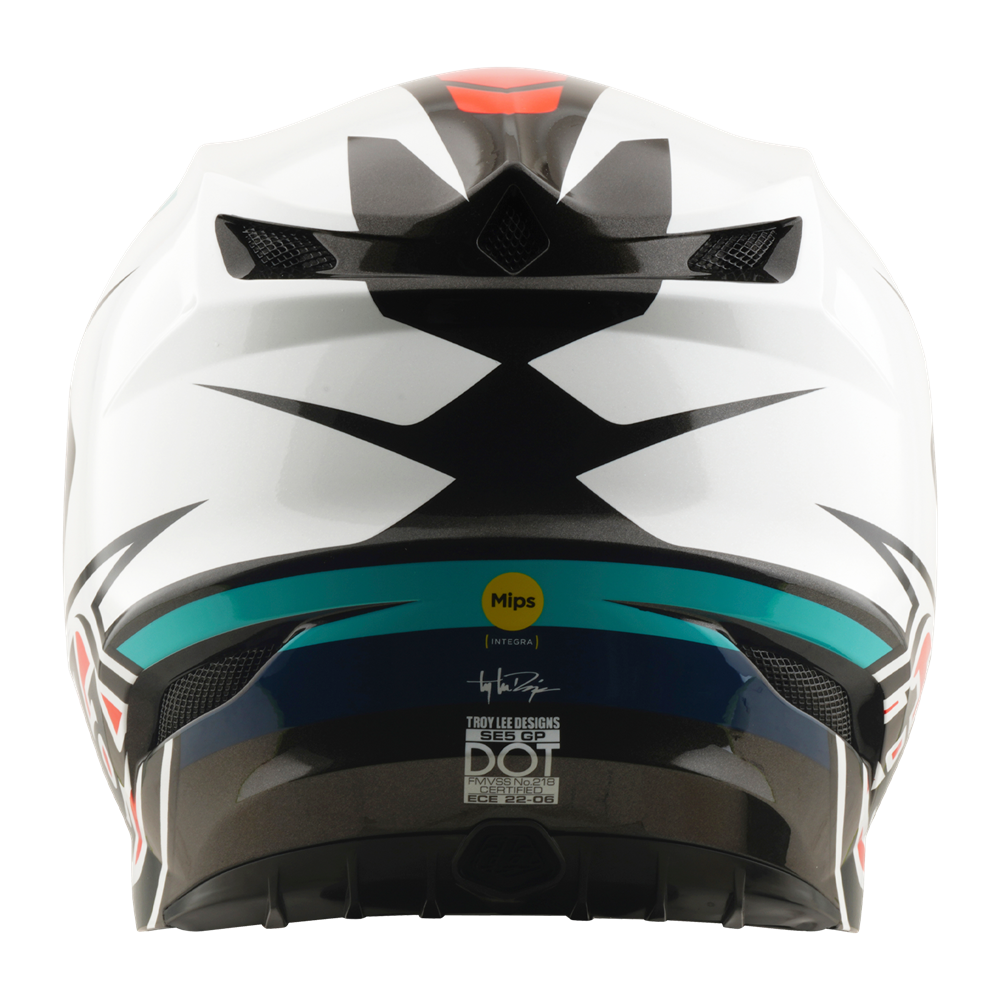 TROY LEE DESIGNS SE5 POLYCARBONATE HELMET ROAMER RED