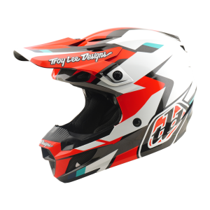 TROY LEE DESIGNS SE5 POLYCARBONATE HELMET ROAMER RED
