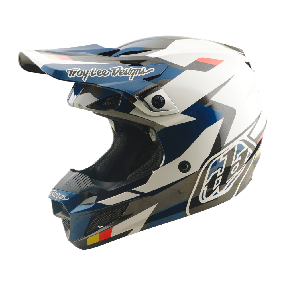 TROY LEE DESIGNS SE5 POLYCARBONATE HELMET ROAMER BLUE