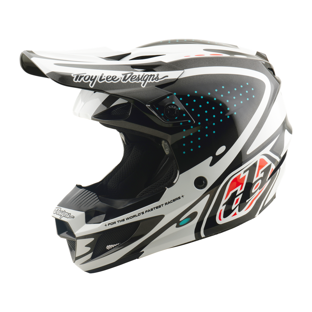 TROY LEE DESIGNS SE5 POLYCARBONATE HELMET THE LINE BLACK