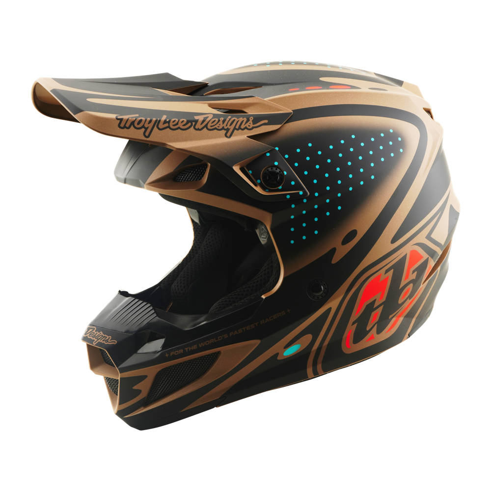 TROY LEE DESIGNS SE5 POLYCARBONATE HELMET THE LINE SIENNA