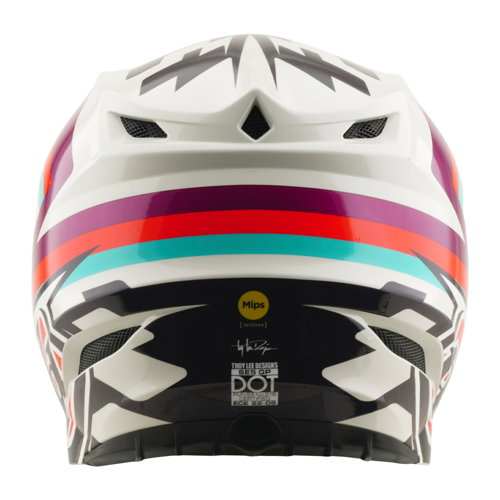 TROY LEE DESIGNS SE5 POLYCARBONATE HELMET DASH VIOLET