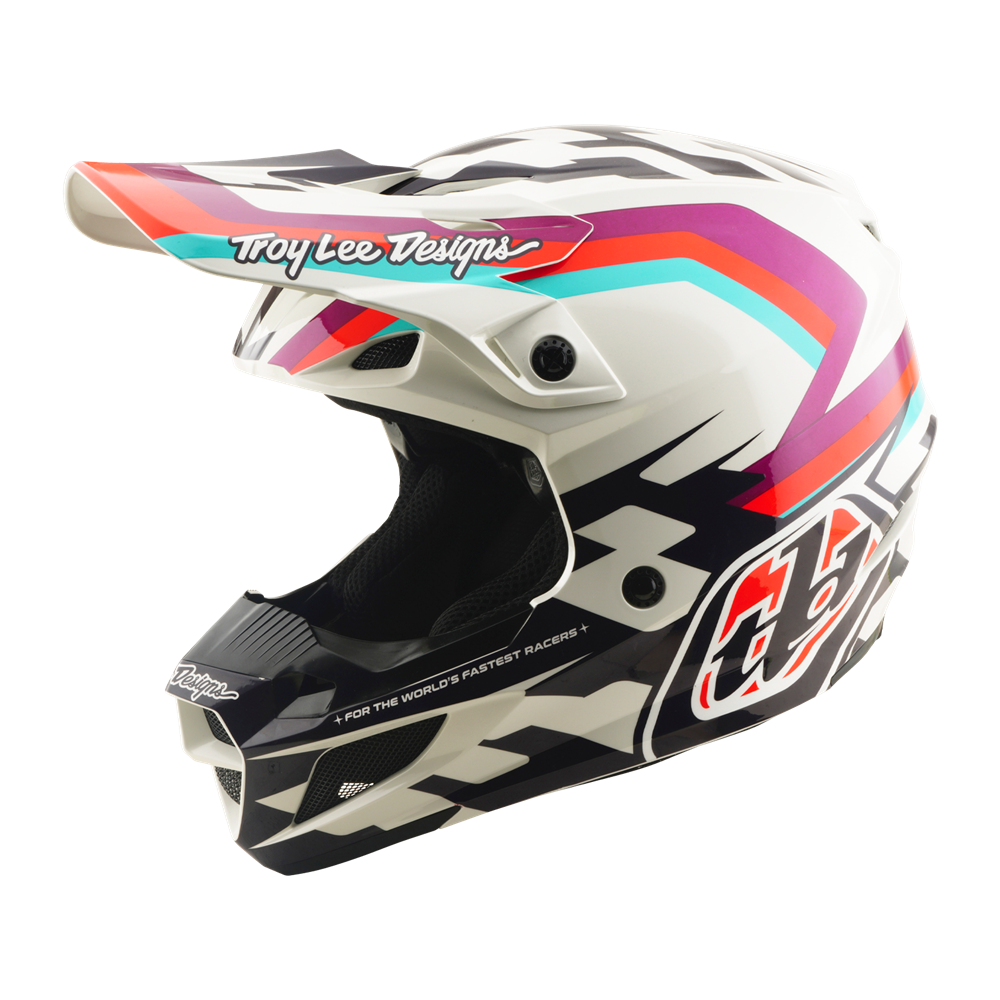 TROY LEE DESIGNS SE5 POLYCARBONATE HELMET DASH VIOLET
