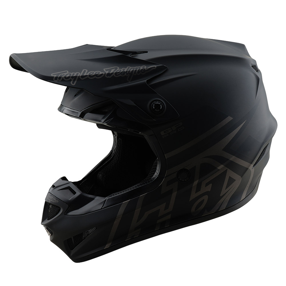 TROY LEE DESIGNS YOUTH GP PRO HELMET MONO BLACK