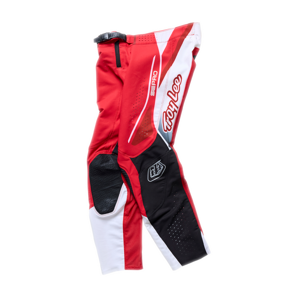TROY LEE DESIGNS YOUTH SE PRO PANT SALVO RED / WHITE