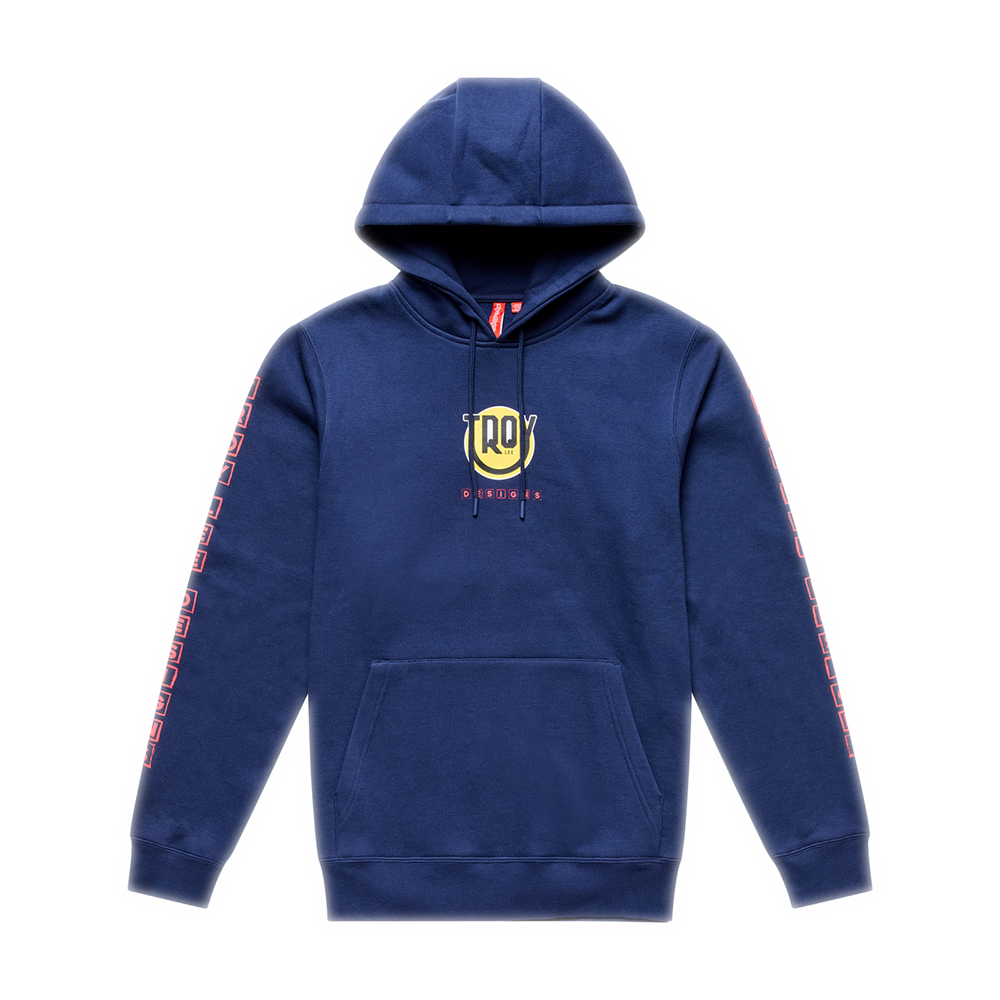 TROY LEE DESIGNS HAPPY DAYZ PULLOVER HOODIE NAVY