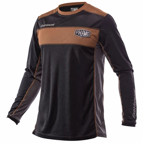 Off-Road Bronx Jersey - Black/Camel