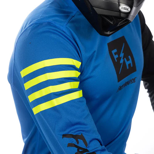 Carbon Echo Youth Jersey - Electric Blue