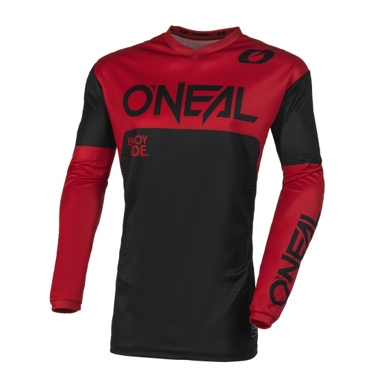 O'neal Element Racewear V.23 Jersey - Black/Red Blk/Red | Tracktion ...