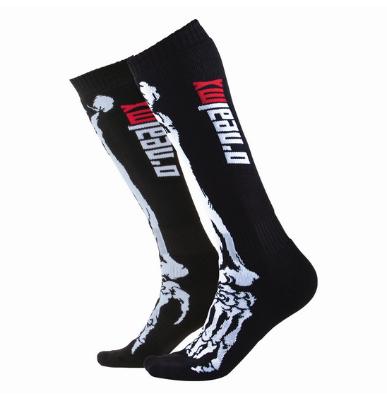 ONEAL PRO MX SOCKS XRAY BLK/WHT YOUTH (OS)