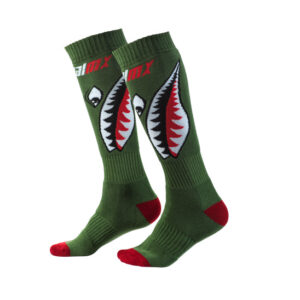 ONEAL PRO MX SOCKS BOMBER GRN YOUTH (OS)