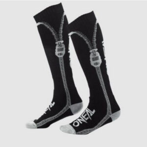 ONEAL PRO MX SOCKS ZIPPER BLK ADULT (OS)